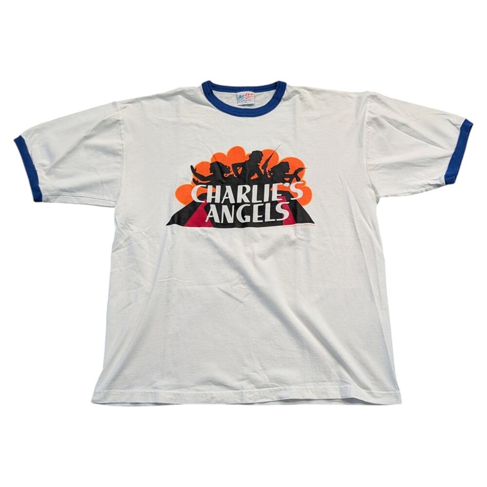 1994 Charlie's Angels Ringer Short Sleeve T Shirt